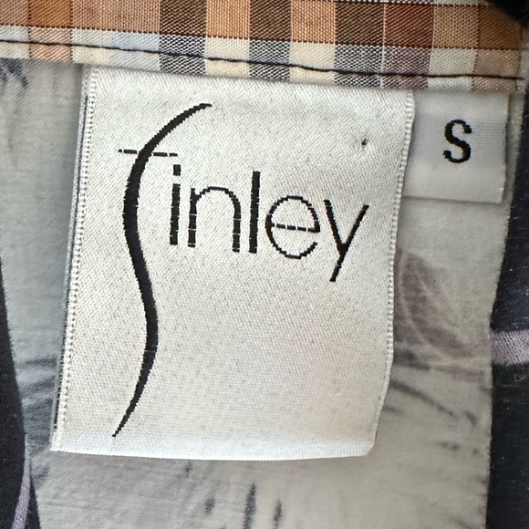 Finley Abstract Tropical Toe Top size Small - Picture 3 of 3